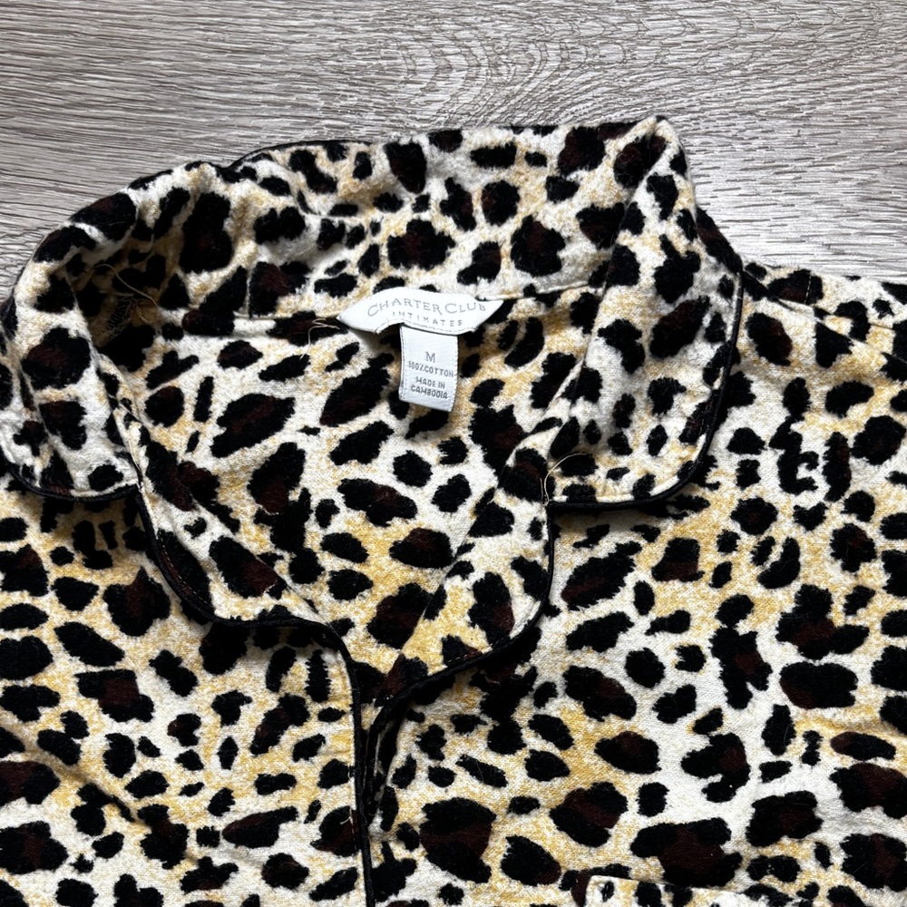 Cheetah Pajama Set - Picture 2 of 4